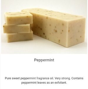 Homemade Peppermint Soap